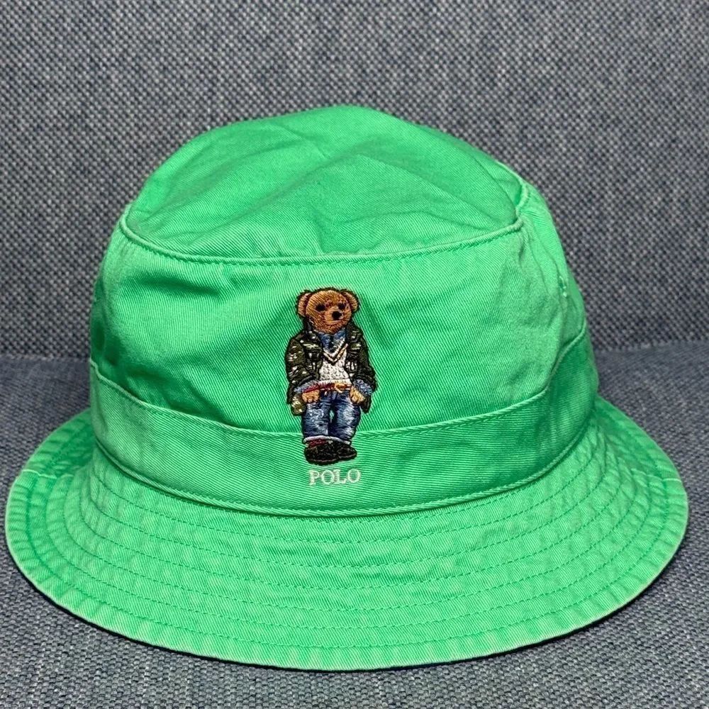 Polo Ralph Lauren Classic Bear Bucket Hat unisex size small/medium